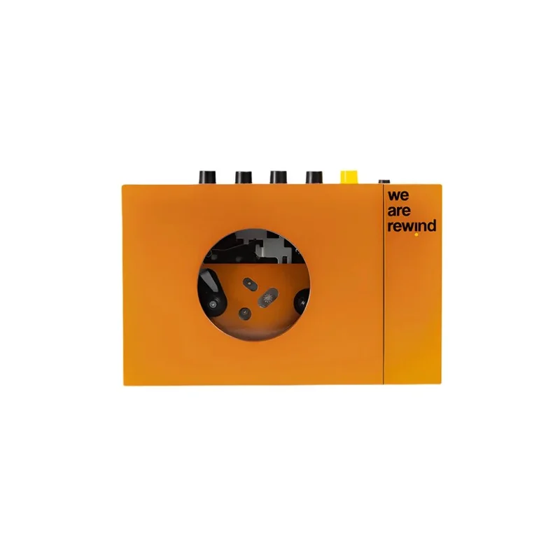we are rewind - Cassette Player Orange