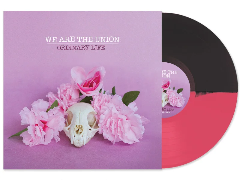 WE ARE THE UNION 'ORDINARY LIFE LP (Limited Edition, Pink & Black Vinyl)