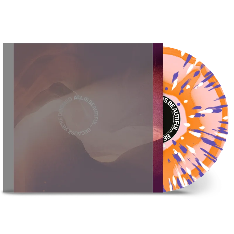 We Came As Romans - ALL IS BEAUTIFUL... BECAUSE WE'RE DOOMED - Light Rose / Orange / White Purple Vinyl