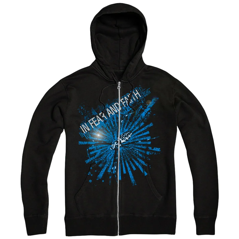 Web Black Zip-Up