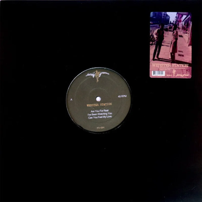 Webster Station - Are You For Real (12", EP, RP) (Near Mint (NM or M-))