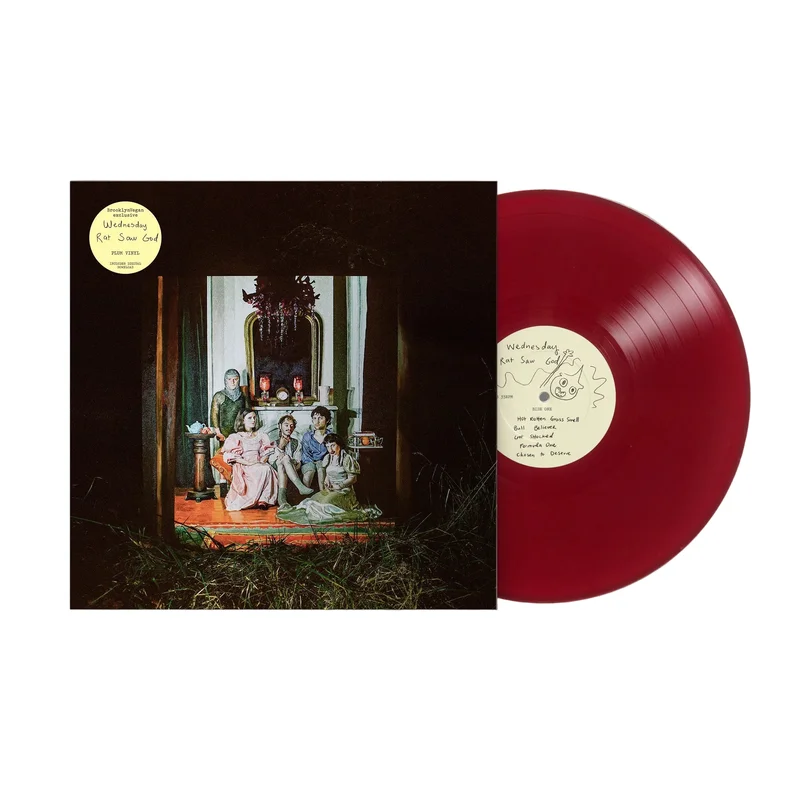 WEDNESDAY 'RAT SAW GOD' LP (Limited Edition  Only 400 Made, Plum Vinyl)