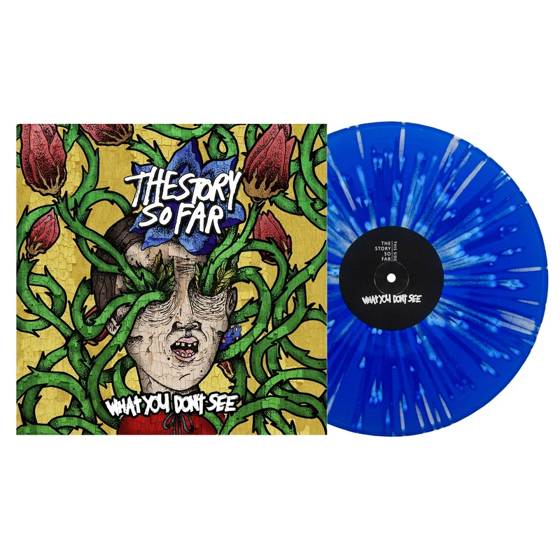 What You Don't See - Royal Blue W/ White Splatter LP