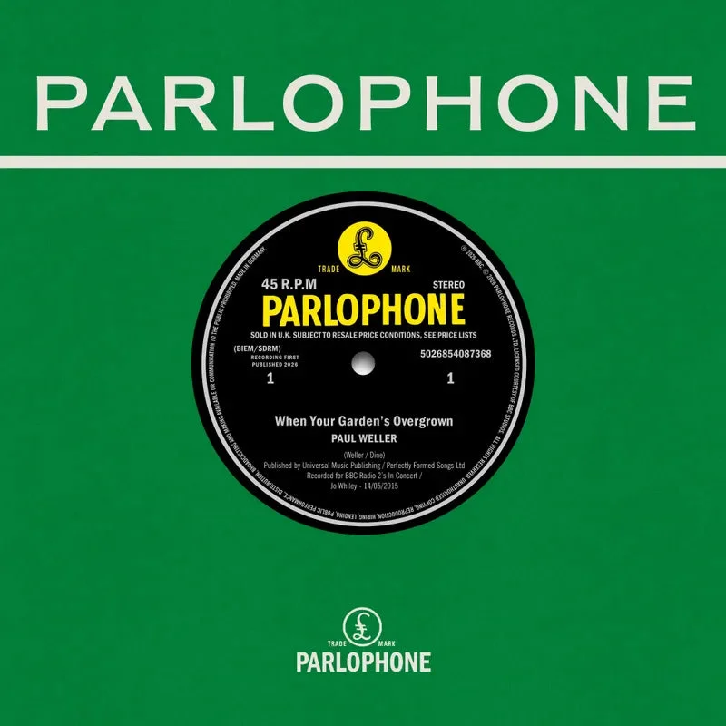 When Your Gardens Overgrown / Boy About Town (Weller at the BBC Vol. 2)  (RSD2026)