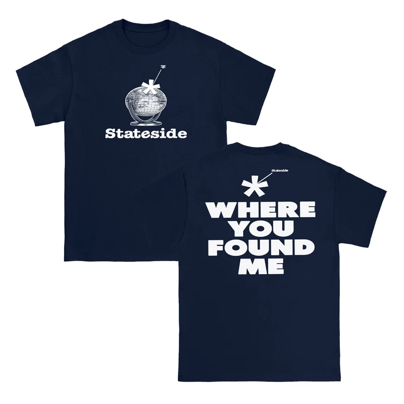 Where You Found Me Navy - Tee