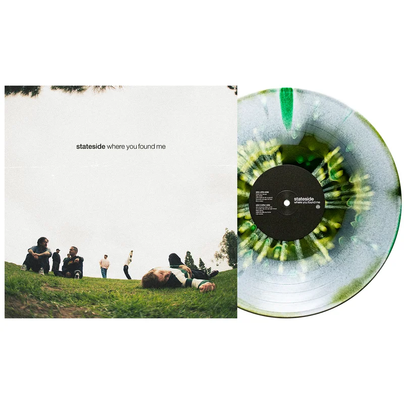Where You Found Me - Swamp Green, Bone & Evergreen Aside/Bside w/ White Splatter LP