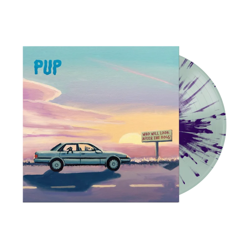 Who Will Look After The Dogs? Seafoam w/ Purple Splatter Vinyl