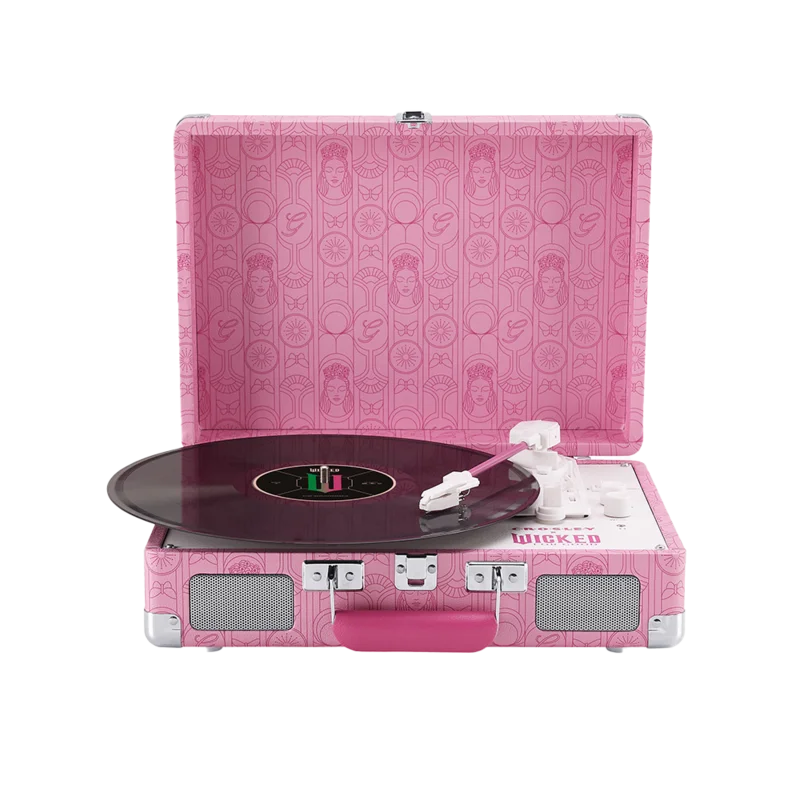 Wicked Glinda Cruiser Record Player In Pink