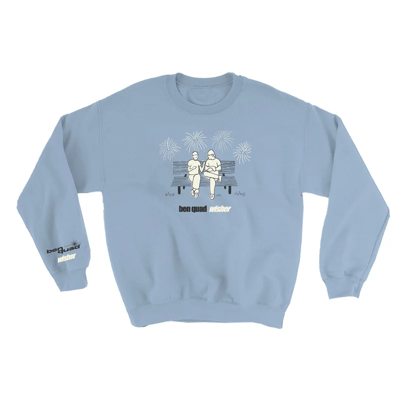 Wisher - Light Blue Crewneck