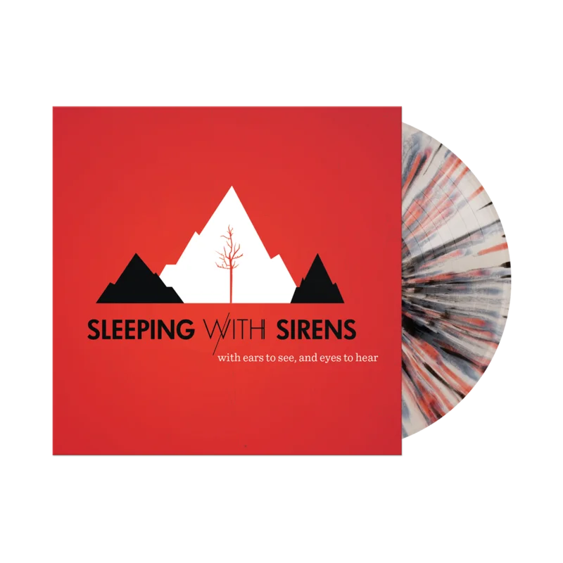 With Ears To See And Eyes To Hear Bone w/ Red & Black Splatter Vinyl LP