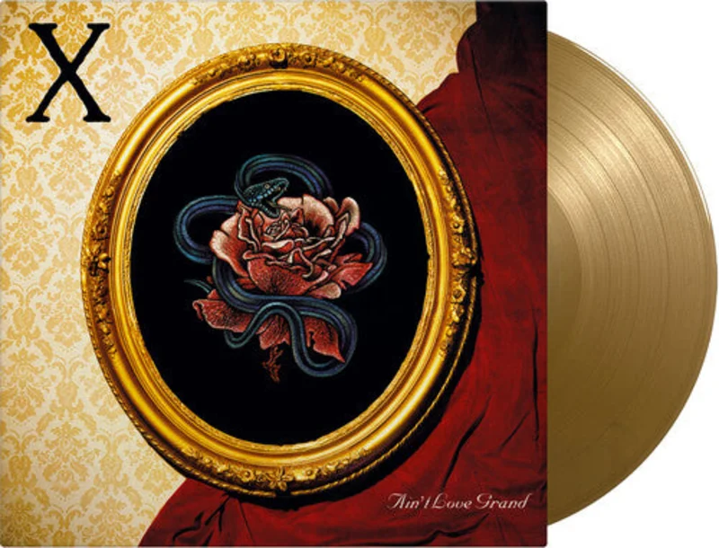 X 'AIN'T LOVE GRAND' LP (Import, Gold Vinyl)