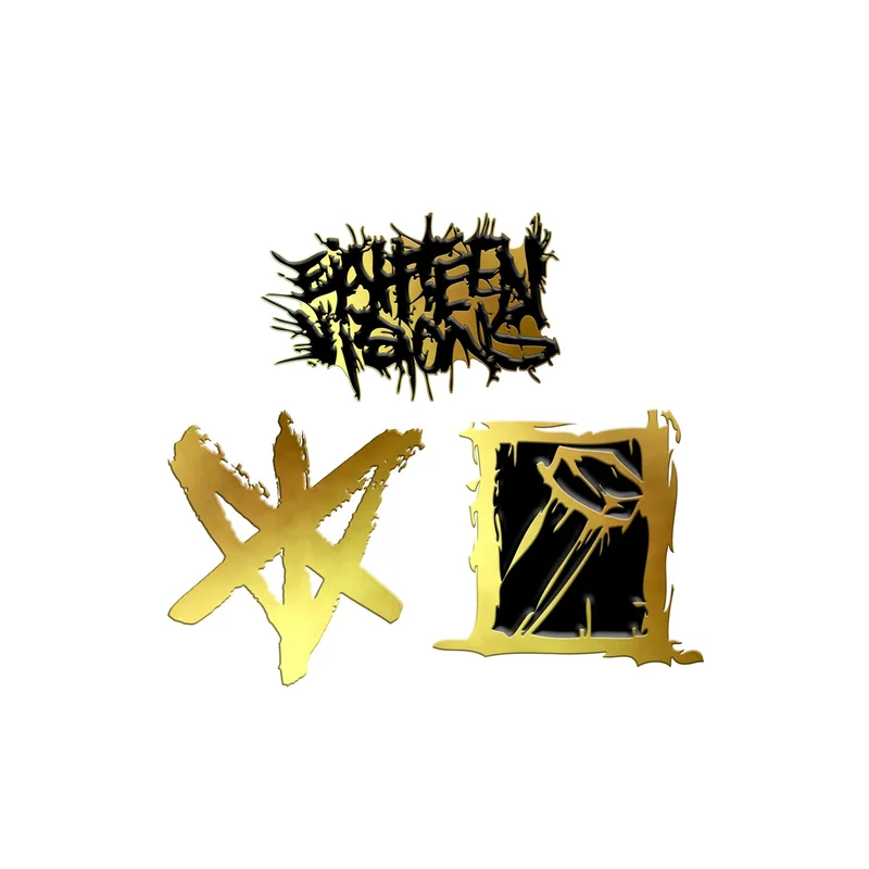 XVIII Gold 3 Set Pin Pack