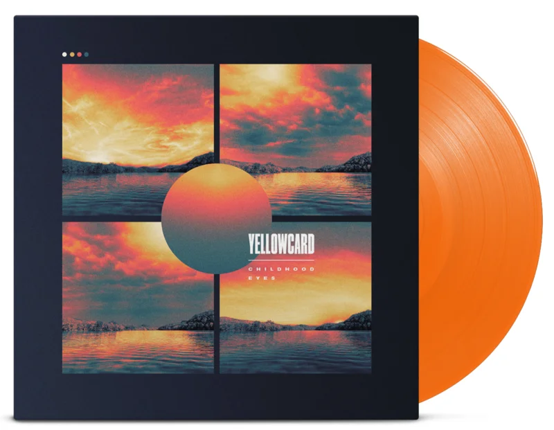YELLOWCARD CHILDHOOD EYES EP (Limited Edition  Only 200 Made, Opaque Orange Vinyl)
