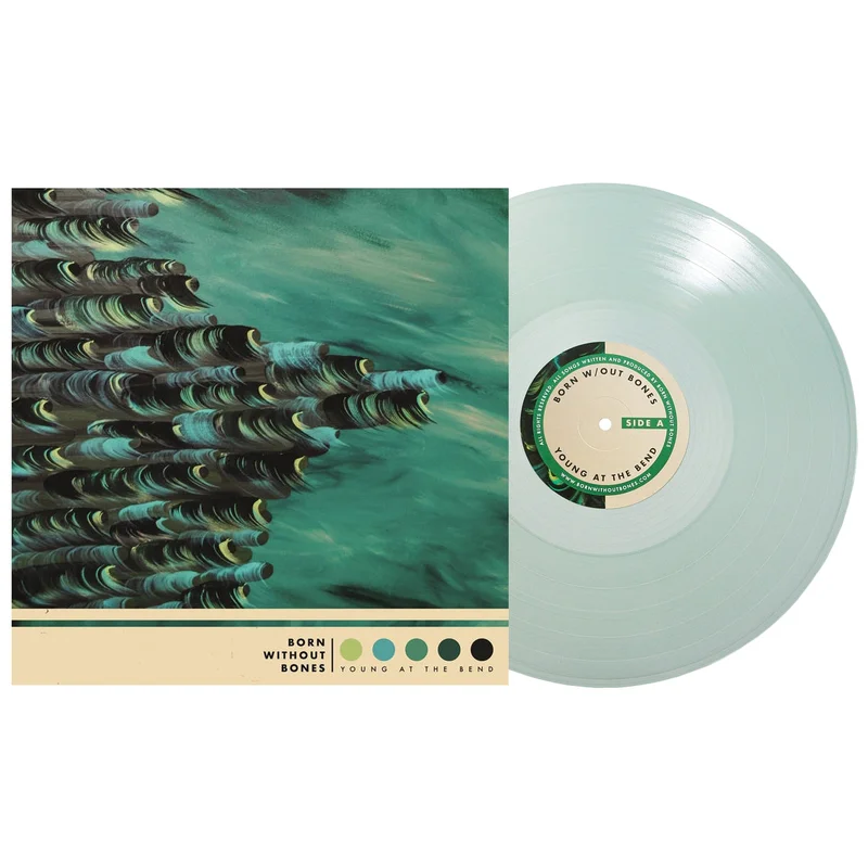 Young At The Bend - Coke Bottle Green LP