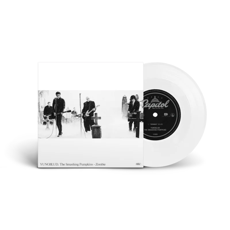 YUNGBLUD/THE SMASHING PUMPKINS 'ZOMBIE' 7" SINGLE (White Vinyl)
