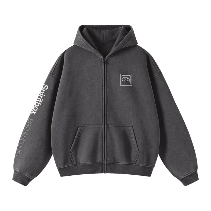 Zodiac Vintage Black Zip Up