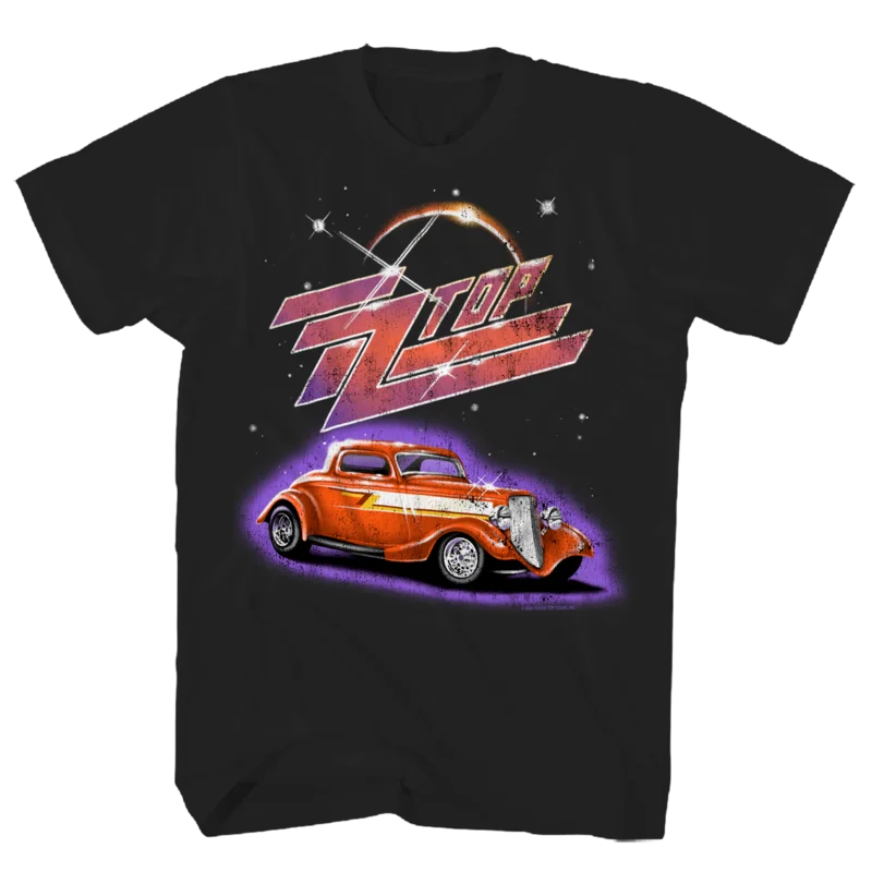 ZZ TOP ELIMINATOR BLACK TEE BLACK