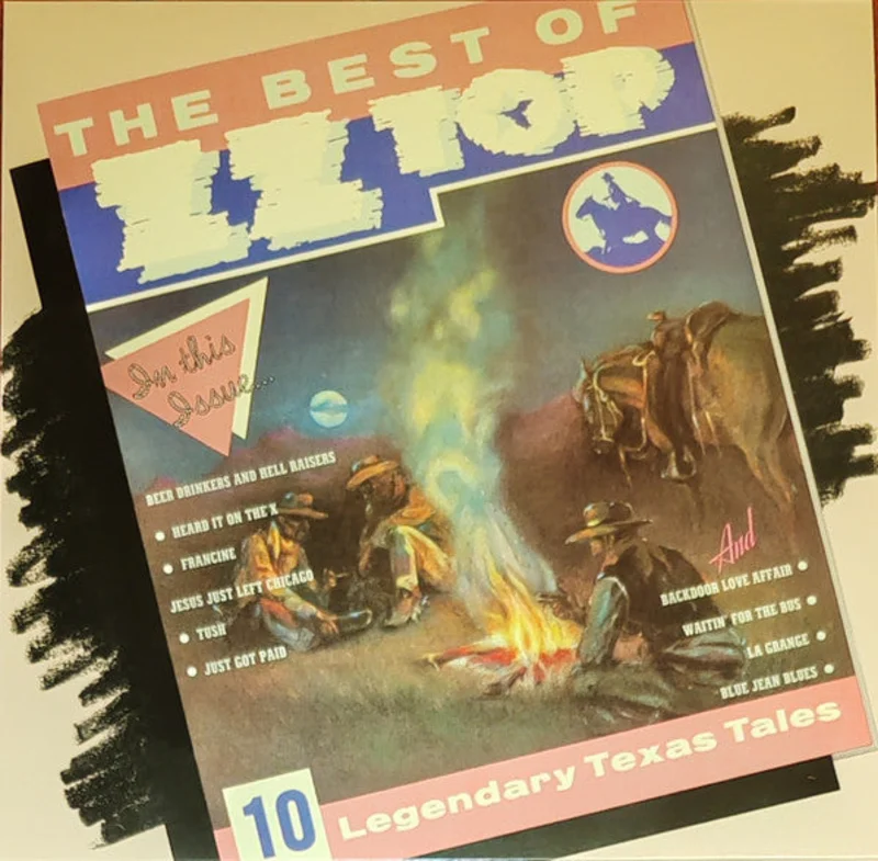 ZZ Top - The Best Of ZZ Top (LP, Comp, RE, Blu) (Mint (M))