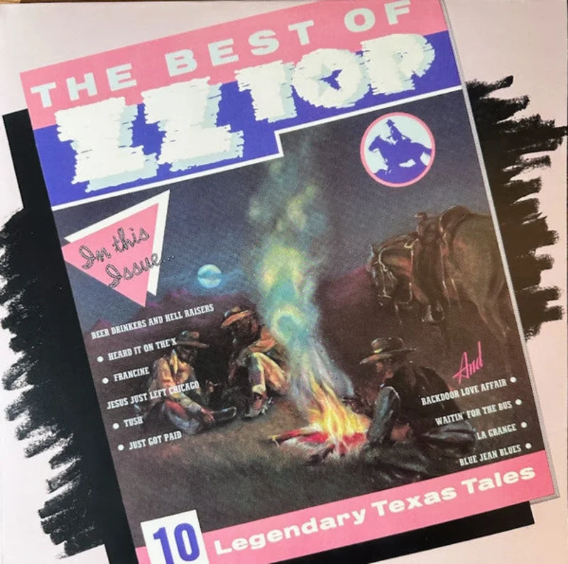 ZZ Top - The Best Of ZZ Top (LP, Comp, RE) (Mint (M))